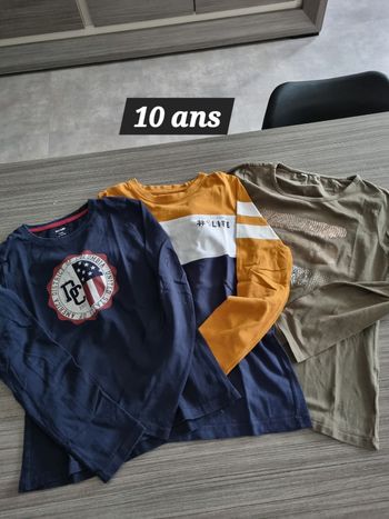 Lot de 3 Tee-shirts