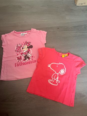 Lot 2 t-shirts fille