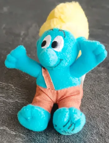 Peluche Schtroumpf vintage - McDonald's