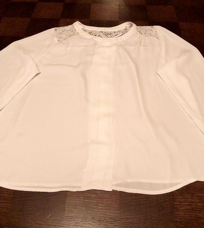 Chemisier femme blanc - photo numéro 2