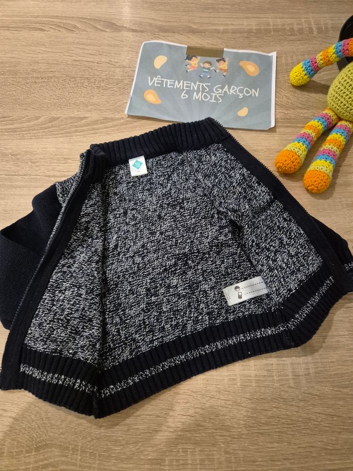 Gilet hiver garçon 6 mois TEX - photo numéro 2