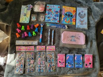 Lot papeterie Stitch