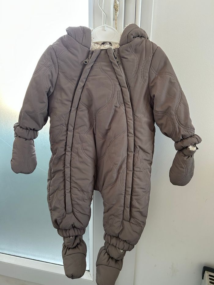 Combi pilote Zara marron 3-6. Mois