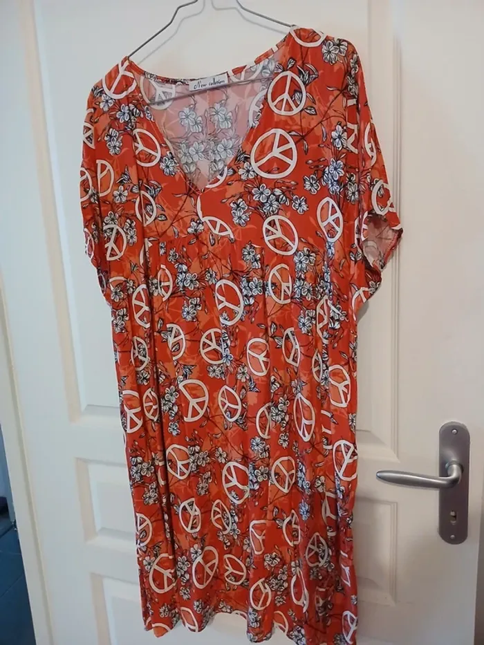 Robe été femme peace and love