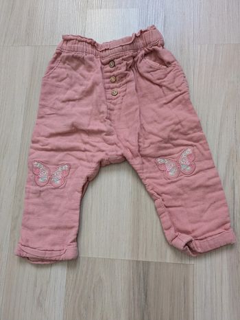 Pantalon fille 12 mois