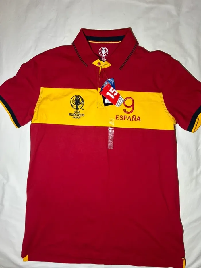 T-shirt de l’Espagne euro 2016 - photo numéro 2