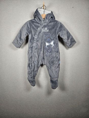 Combinaison pilote a capuche chaud winnie l’ourson disney 3-6 mois