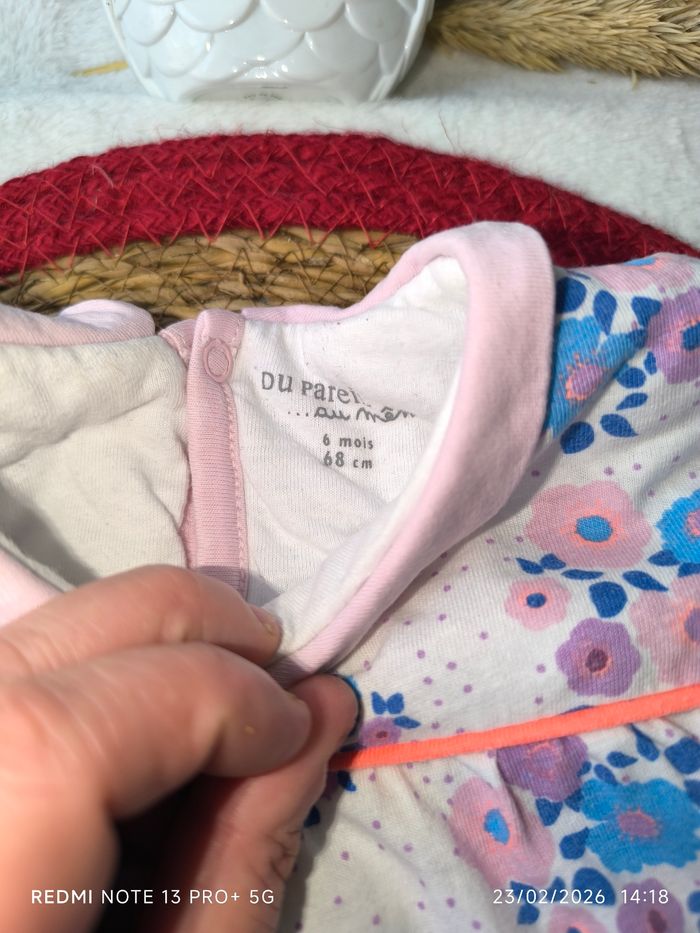 Pyjama 6 mois du pareil au même - photo numéro 2