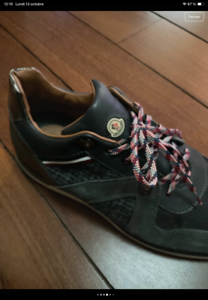 chaussures baskets moncler neuf 42 - photo numéro 4