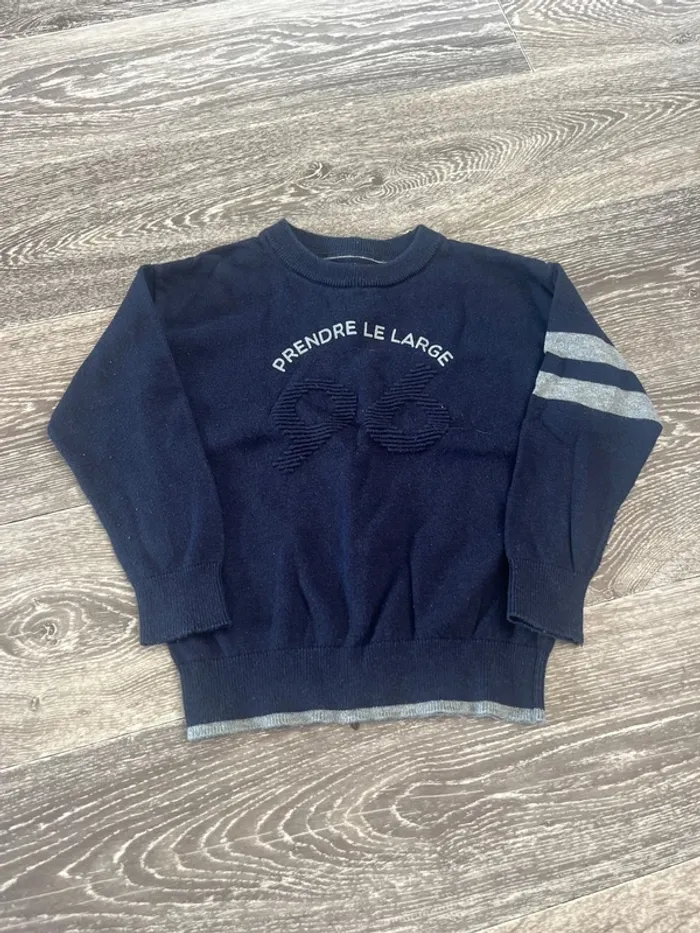 Pull okaidi 4 ans prendre le large