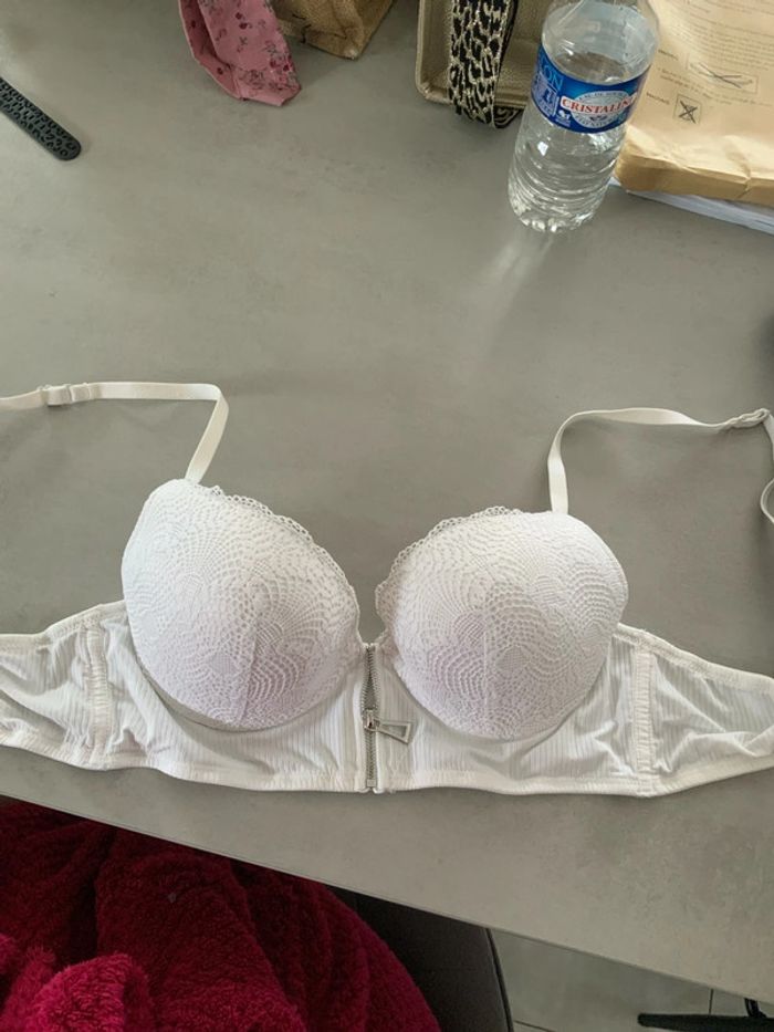Soutien gorge undiz blanc 90c push up