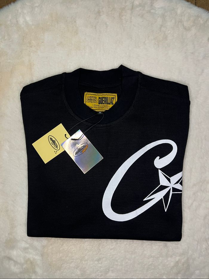 Sweat-shirt corteiz noir/blanc neuf avec étiquette taille M - photo numéro 3