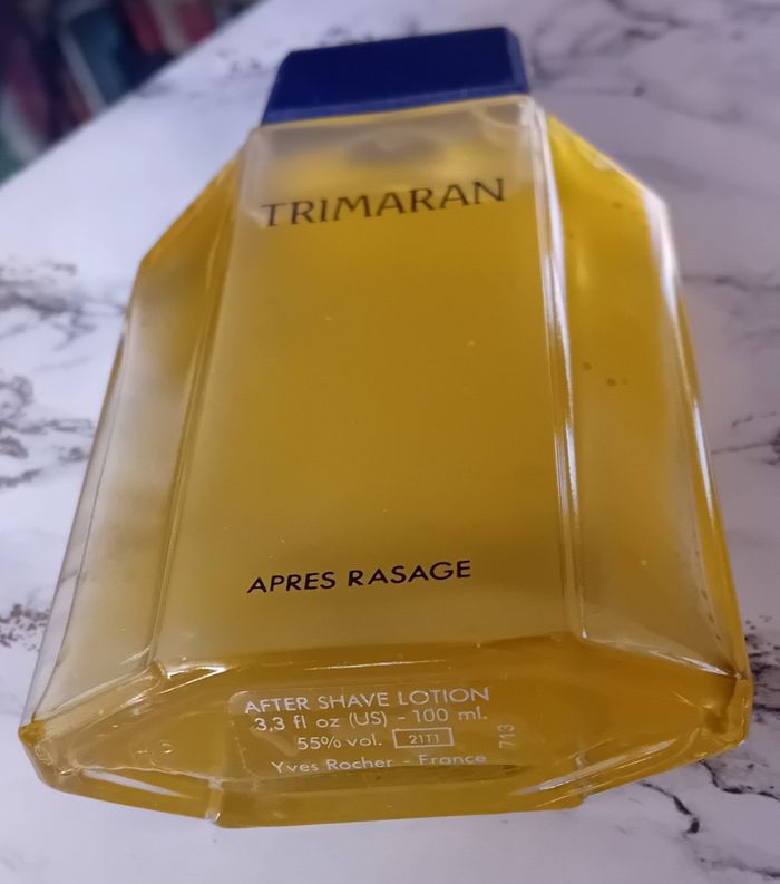 Flacon splash après rasage/after shaker Trimaran Yves Rocher vintage d'époque neuf - photo numéro 3