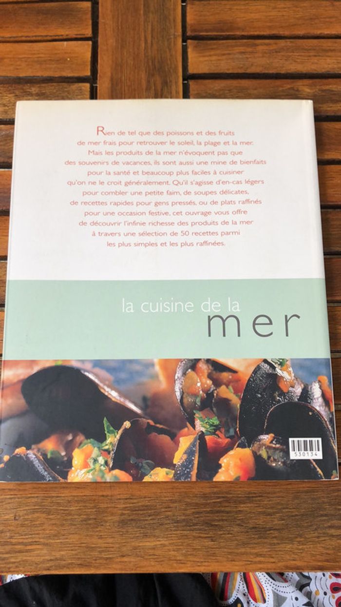 Livre de cuisine de la mer - photo numéro 2