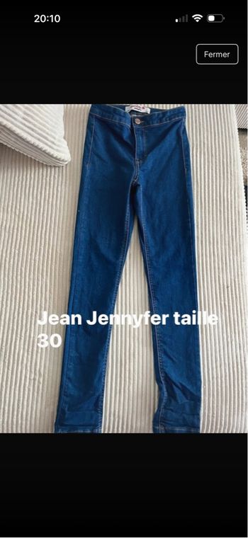 Jean noir taille 30 