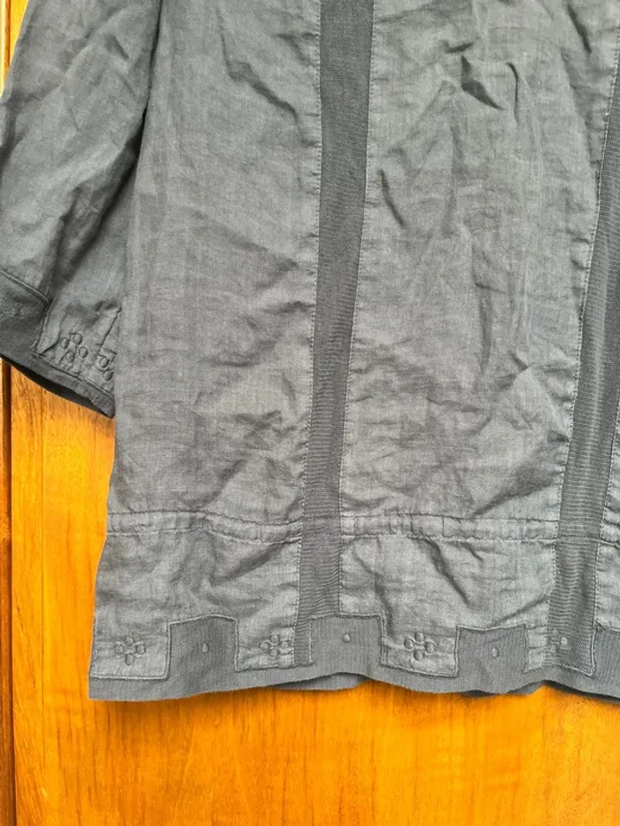 Blouse, grise, bande originale, taille 40 - photo numéro 2