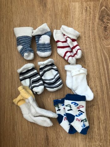 Lot de 6 paires de chaussettes T14