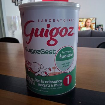 Lait Guigoz 1 ère âge  formule épaisse
