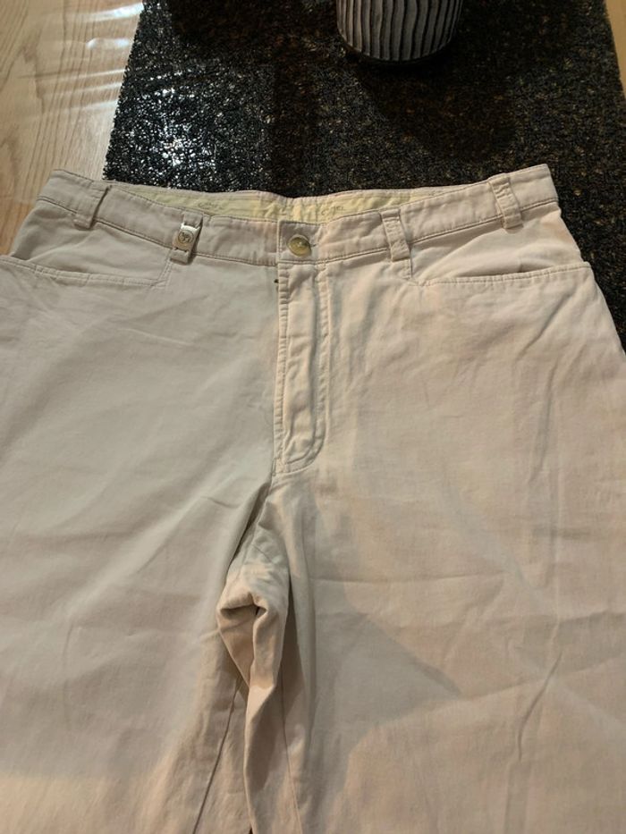 Pantalon toile beige Camel collection - photo numéro 2