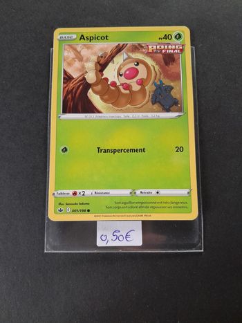 Carte Pokémon Aspicot 1/198