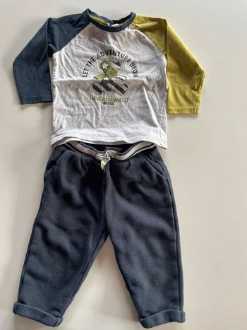 Ensemble lulu castagnette 24m