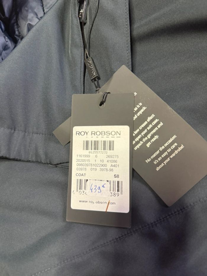 Roy robson - Veste parka, Bleu marine, taille 58 (XL) - photo numéro 10