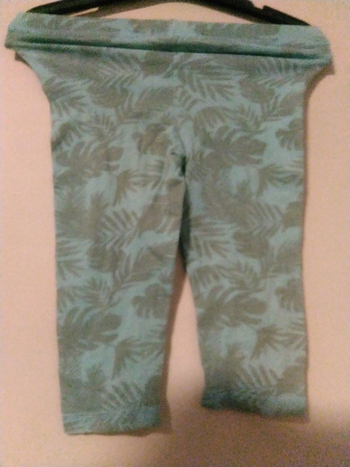 Legging imprimé vert - photo numéro 3