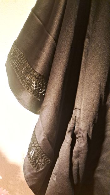 Kimono chic noir Passionata by Chantelle – dentelle, ceinture