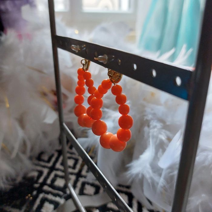 Jolies boucles d'oreilles Ikita - photo numéro 2