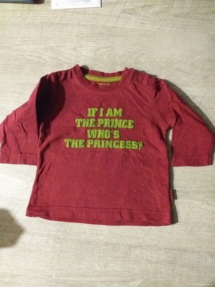 T-shirt manches longues H&M garçon 6 mois