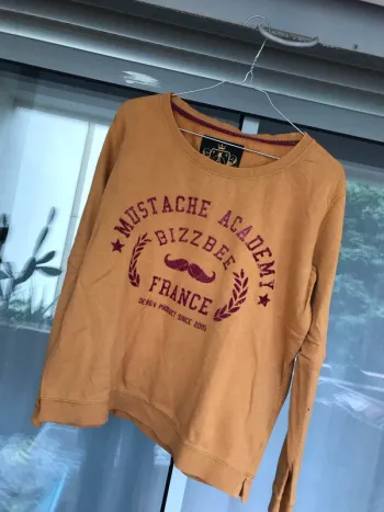 Pull fin moutarde  Bizzbee M