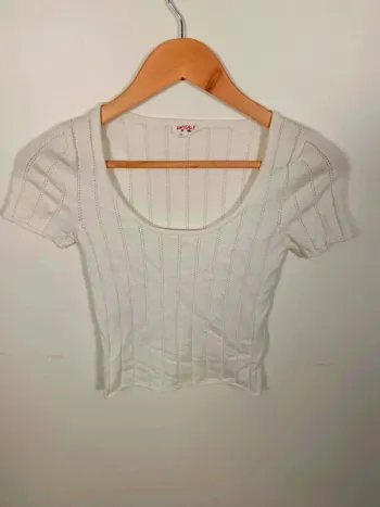 C18 top blanc jennyfer S