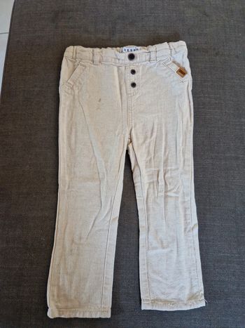 Pantalon chino beige creeks