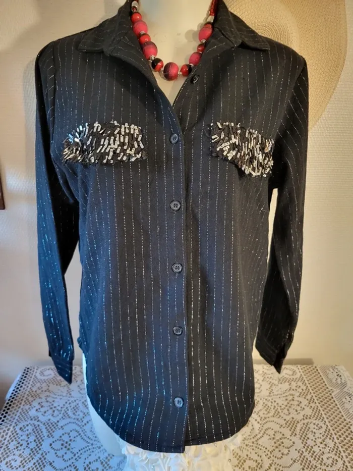 Chemise strass