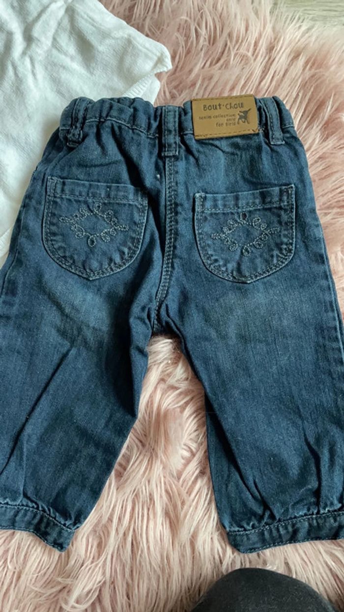 Ensemble jean et pull bout’chou 9 mois - photo numéro 4