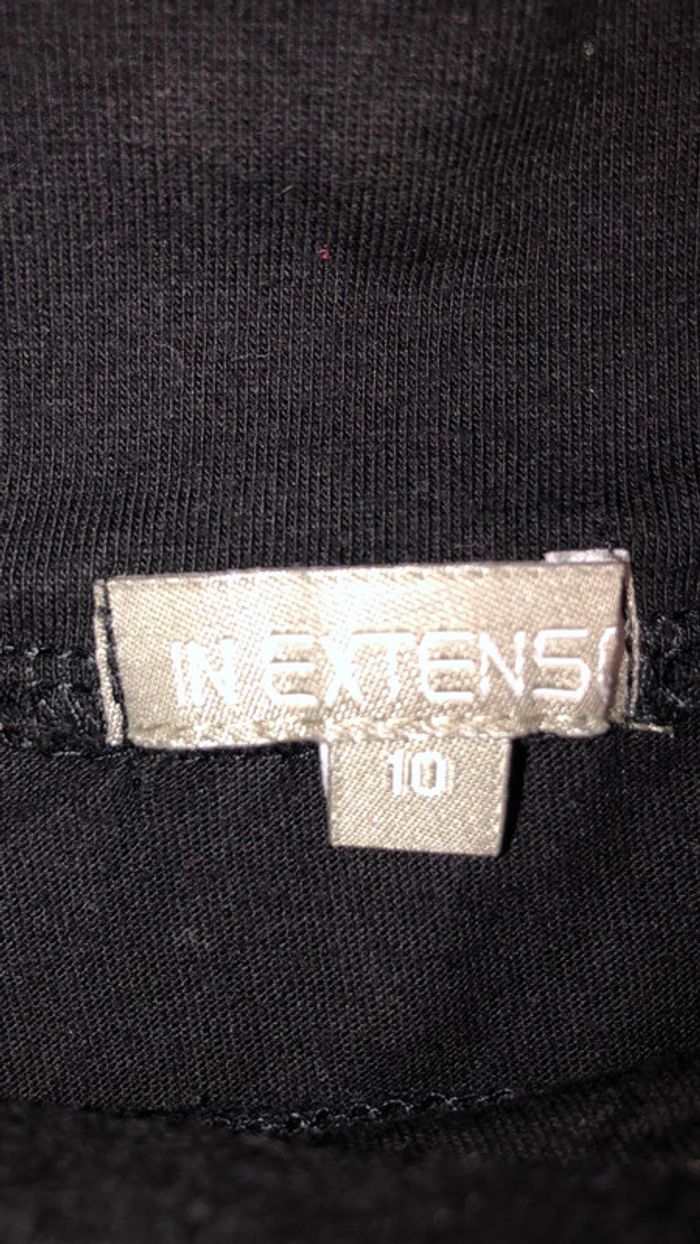 T shirt fille 10 ans col roulé manches longues - photo numéro 2