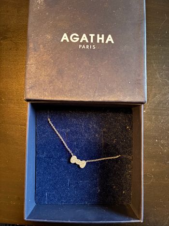 Collier noeud Agatha Paris