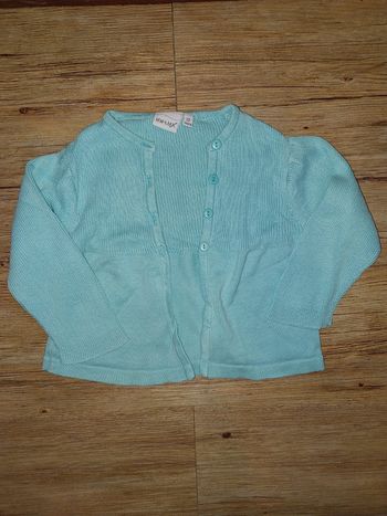 Gilet fille 12 mois