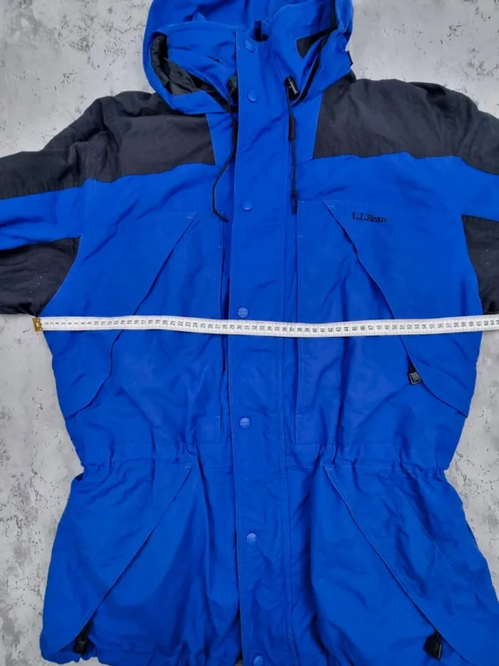 Doudoune L.L. Bean bleu et noir – Taille L Homme (mesures en photos) - photo numéro 8