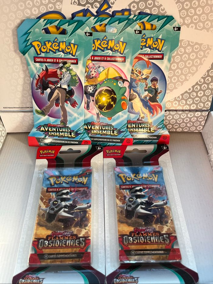Lot blister Pokémon