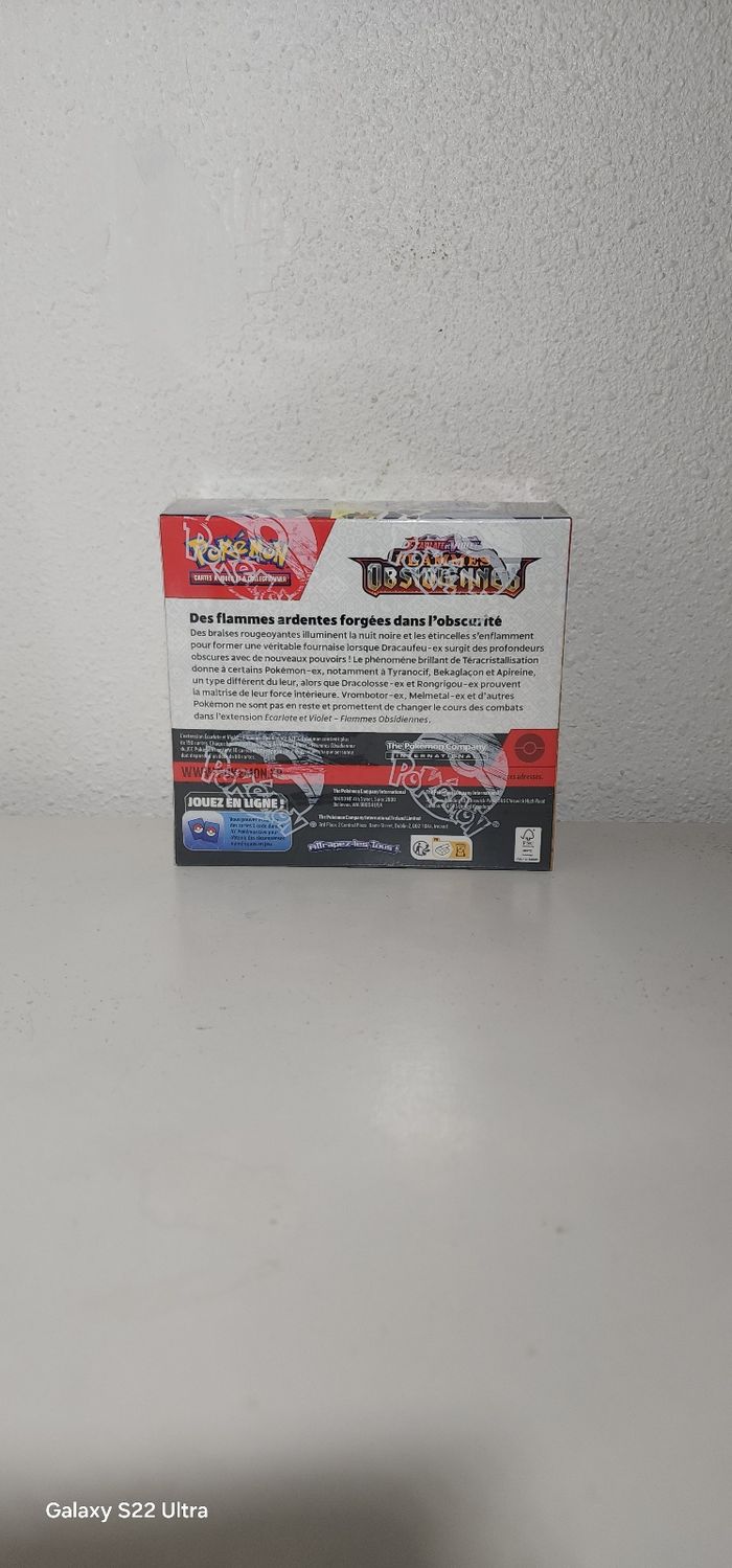 Pokemon - Display Flammes Obsidiennes - photo numéro 6