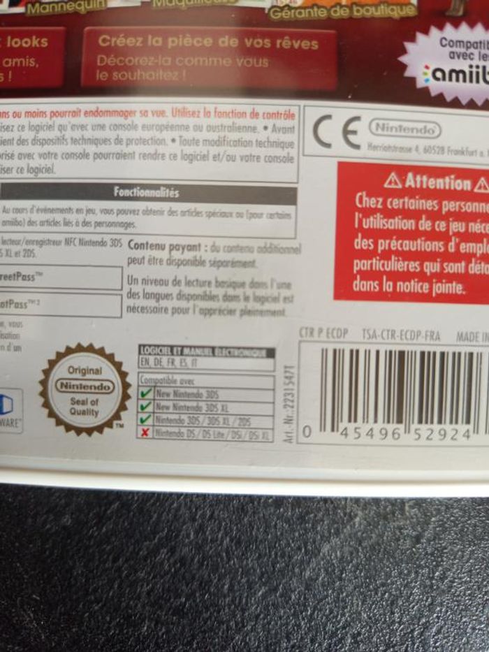 Nintendo - 3DS - La nouvelle maison du style 2 - photo numéro 4