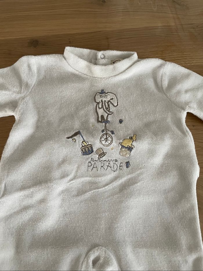 Lot 3 bodies bébé mixte 1 mois – doux, confortable - photo numéro 3