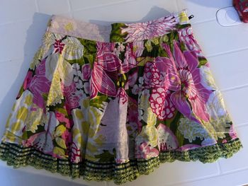 Jupe fleuri
