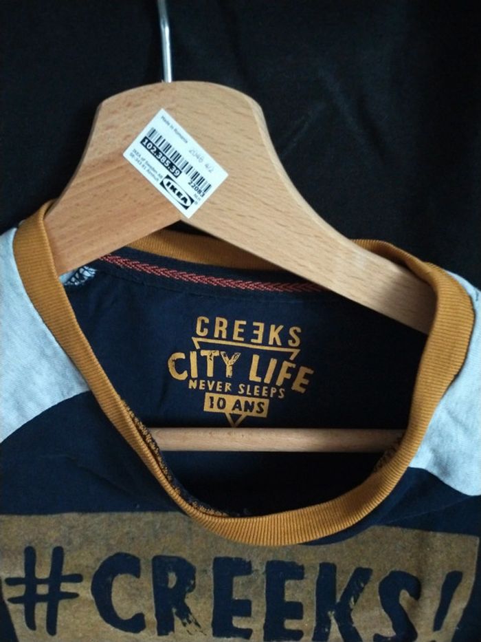 Tee shirt Creeks - photo numéro 3