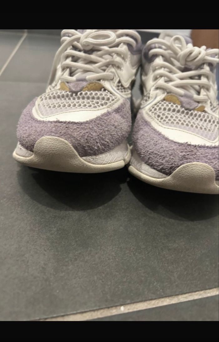 Basket Lacoste mauve 41 - photo numéro 9