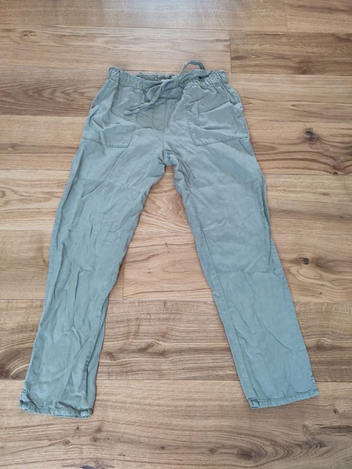 Pantalon Promod kaki - photo numéro 2