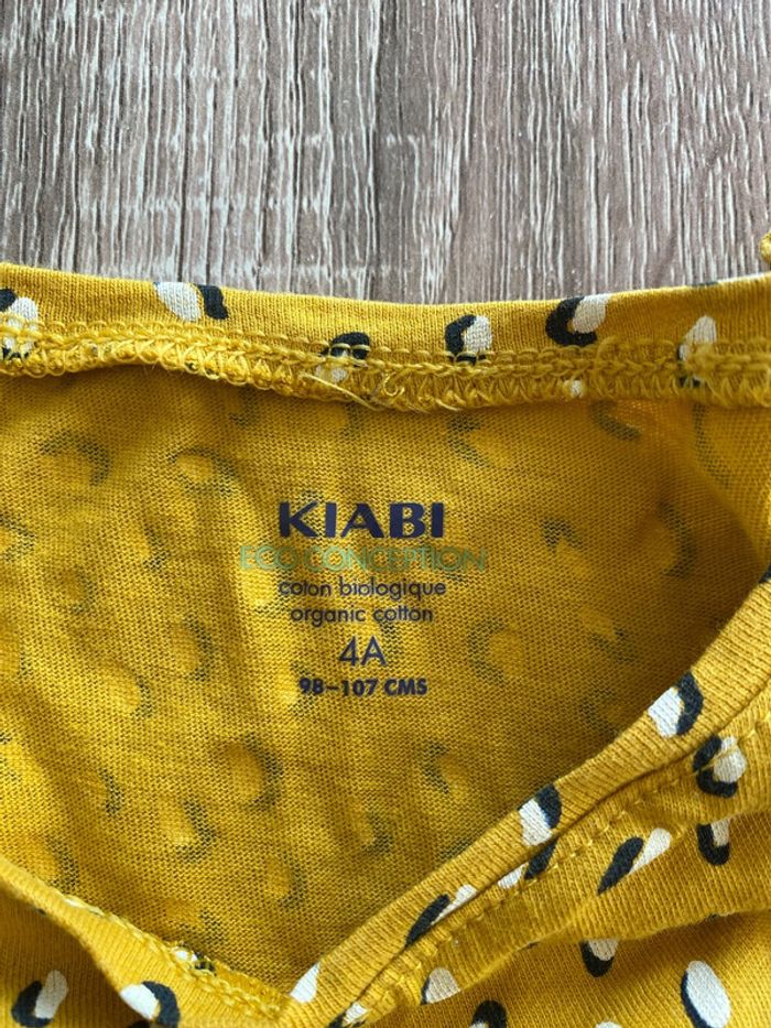 Teeshirt moutarde 4 ans - photo numéro 3