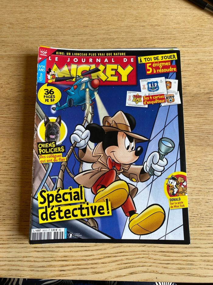 Lot de 6 Le journal de Mickey - photo numéro 7