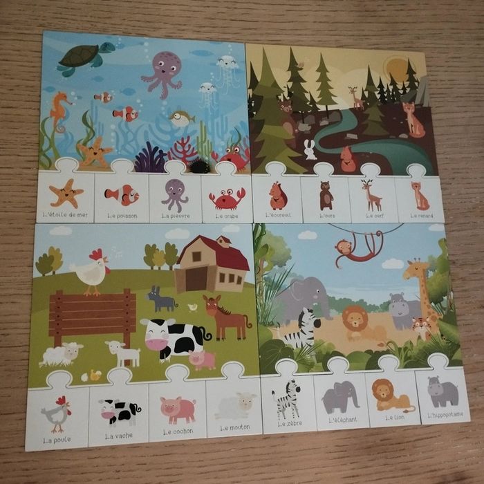 Puzzle éducatif les z'animos - photo numéro 2